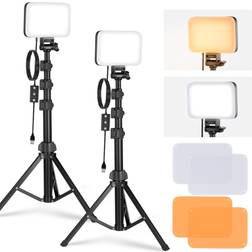 Neewer LED Video Light 2 Pack Studio Panel Key Lighting Kit