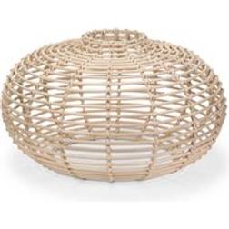 ValueLights Romy Natural Rattan Easy Fit Ceiling Light Shade