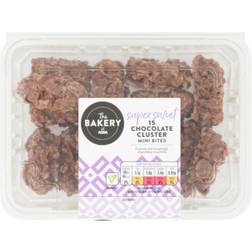 The Bakery at ASDA Chocolate Cluster Mini Bites 15 Bites