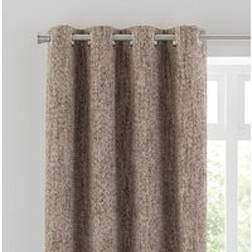 Dunelm Mirabelle Eyelet Curtains Natural