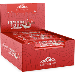 Latitude 65 Bar Strawberry 12 x 45 g 12 st