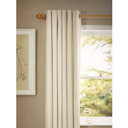 John Lewis Chenille Pair Blackout Thermal Lined Eyelet Curtains