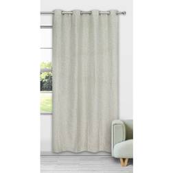 Divante Nomi Slub Eyelet Single Panel Curtain Sage