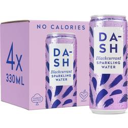 Dash Infused Sparkling Water 4 x 330 ml