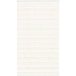 vidaXL Zebra Blind Marble Beige 130x200 cm Fabric Width 125.9 cm Polyester