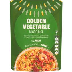 Asda Golden Vegetable Micro Rice 250 g 250g