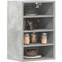 vidaXL Hanging Riga Concrete Grey 40x29.5x60 cm Wall Cabinet