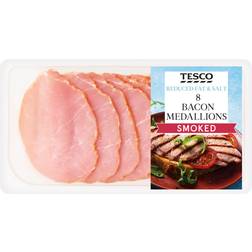 Tesco Reduced Fat & Salt 8 Bacon Smoked Medallions