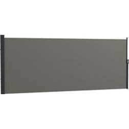 OutSunny Retractable Side Awning 400 x 160 cm Dark Grey