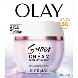 Olay Olay Super Cream Facial Moisturizer SPF 30 1.7 oz
