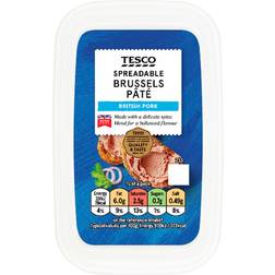 Tesco Spreadable Brussels Pate 175 g 175g
