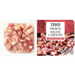 Tesco Smoked Bacon Lardons 200 G