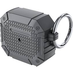 MAULUND Airpods 4 Shockproof Military Protective Cover Grå