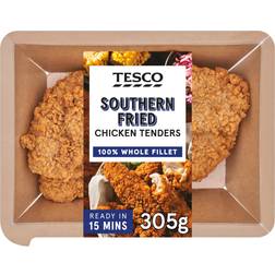 Tesco Southern Fried Chicken Tenders 305 g 305g