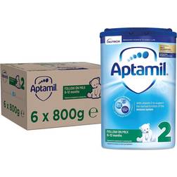 Aptamil Follow-On Milk 2 6-12 Months 800 g Pack Of 6