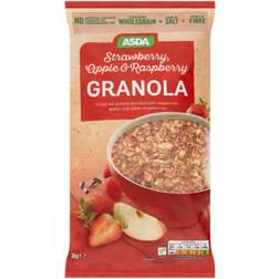 Asda Strawberry Raspberry & Apple Granola
