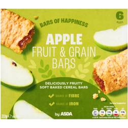 Asda Apple Fruit & Grain Bars 6 x 37g