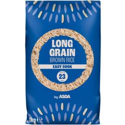Asda Long Grain Brown Rice 1 kg