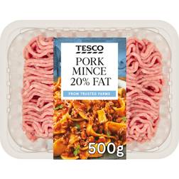 Tesco Pork Mince 20% Fat 500 g 500g