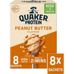 Quaker High Protein Peanut Butter Porridge Sachets 8 x 43 g