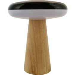 Dyberg Larsen 2 Ways Portable Dim Black/Wood Table Lamp