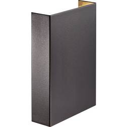 Nordlux Fold 15 Seaside Black Wall Flush Light 15cm