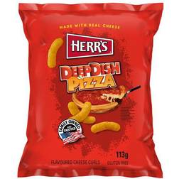 Herr's Flavoured Cheese Curls Deep Dish Pizza 113g
