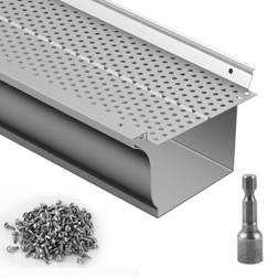 VEVOR Silver Gutter Guard 1 208'