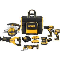 Dewalt 20V Max 6 Tool Combo Kit