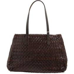 Dragon Diffusion Salvage Irregular Shoulder Bag - Brown