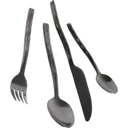 Muubs Uta Matt Black Cutlery Set 16pcs