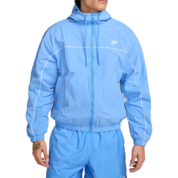 Nike Club Men's Hooded Jacket - University Blue/Photon Dust/White