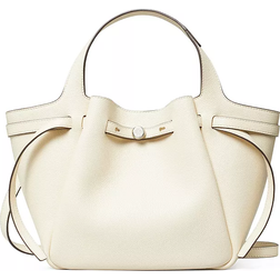 Tory Burch Small Romy Tote - Light Cream