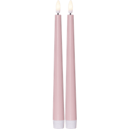 Star Trading Flamme Pink LED-ljus 26cm 2st