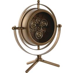 Home ESPRIT Namizna Ura Golden Table Clock 36cm