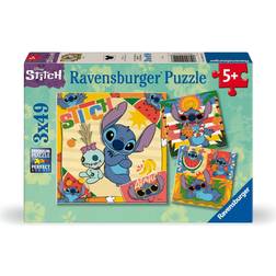 Ravensburger Puzzle Disney Stitch 3 x 49 Teile