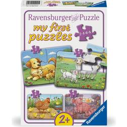 Ravensburger Farm Animal Families 2/4/6/8 Brikker