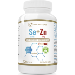 Progress Labs Organic Selenium + Zinc Gluconate 120 pcs