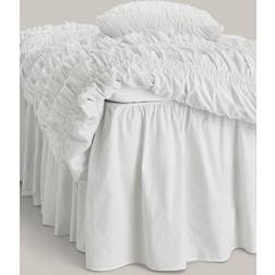 Staycation Reunusverho Loosed Puuvilla Percale 140 x 200 cm Valkoinen