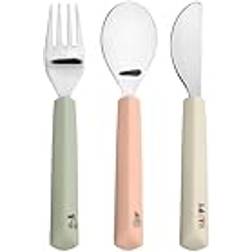 Lässig Barnbestick-Set 3-delad Gaffel Sked