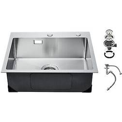 VEVOR 55cm Kitchen Sink Top Mount Basin
