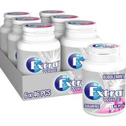 Extra White Bubblemint Chewing Gum 6pack