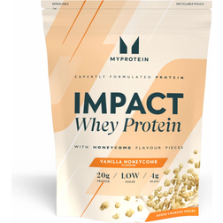 Myprotein Impact Whey Protein Powder Vanilla Honeycomb With Crunchy Biscuit Pieces 960g