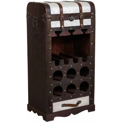 Alexandra House Living Bottle Holder Brown Vinställ 44x85cm