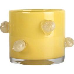 Byon Arlo Yellow/Beige Candle Holder 10cm