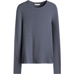 H&M Long Sleeved Jersey Top - Blue Grey