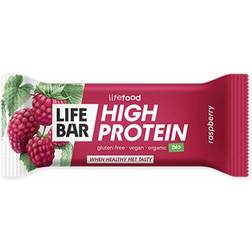 Lifefood Organic Lifebar Protein Raspberry 40g