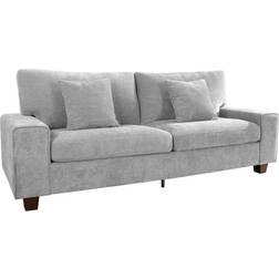 Latitude Run Modern Style Light Gray Sofa 88.6" 3 Seater