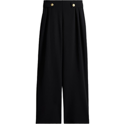 H&M Tailored Jersey Trousers - Black