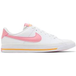 Nike Court Legacy GS - White/Laser Orange/Coral Chalk